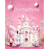 Pink Couple Cats Pop Up Card - 3D Castle Cute Funny Valentine’S Day Card For Her, Romantic Lovely Cat Gift For Kids Girls Girlfriend Wife In Anniversary Birthday Wedding All Occasion