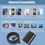 25W Super Fast USB C Charger for Samsung Galaxy S24/S23/S22 with 10FT Cable