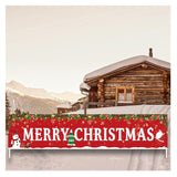 Large Merry Christmas Banner, Outdoor & Indoor Hanging Decor, Huge Xmas Home Party Decoration For Christmas Tree