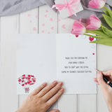 Funny Valentine'S Day Card For Him, Happy Valentine'S Day Card For Husband Boyfriend, Purchase Support Vday Cards Gifts From Wife Girlfriend, Thank You For Loving Me And Putting Up With All My Purchases