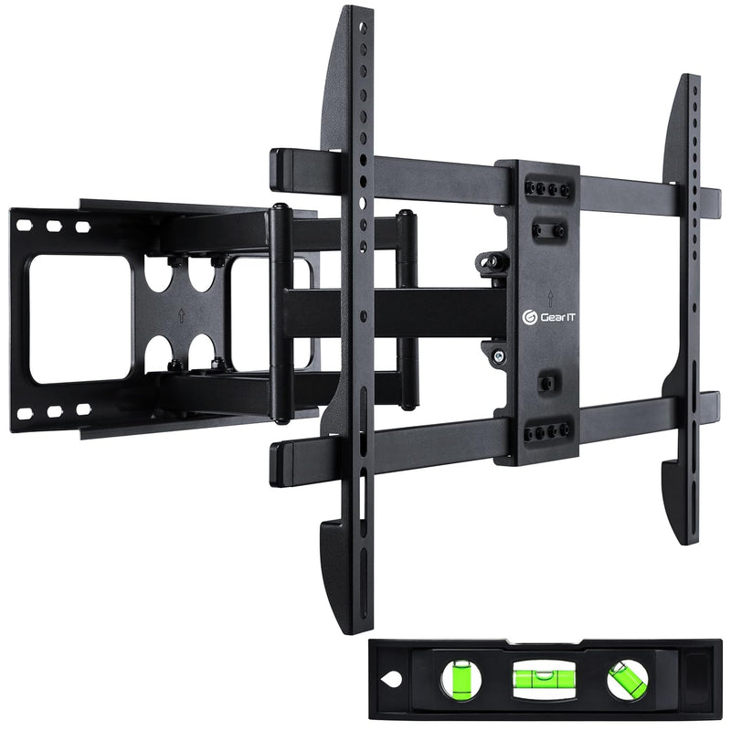 GearIT TV Wall Mount/Monitor (TVs 37 to 80 inch) Up to 132lbs - Full Motion Sw