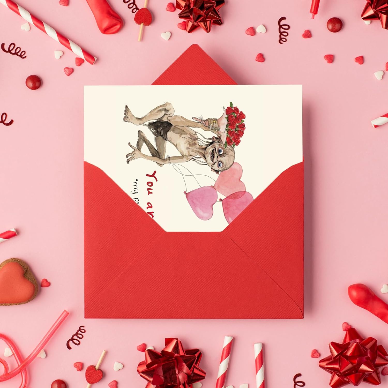 Humorous Valentine'S Day Card For Wife Girlfriend, Funny Valentines Gifts For Women Heryou Are My Precious Card