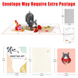 Valentines Day Cards,Cat Valentine'S Day Cards,Cat Birthday Card,Anniversary Card,Birthday Card For Wife,Cat Bday Popup Cards For Husband, Cat Lovers,Valentines Day Gifts For Him Her