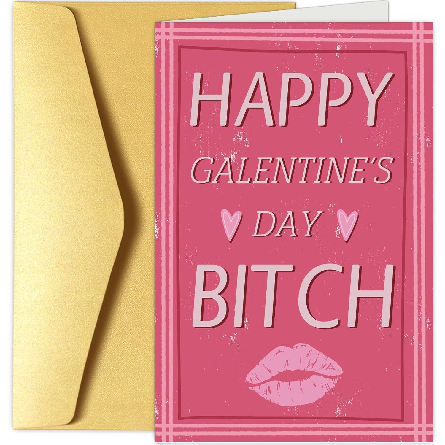 Funny Galentines Day Card For Her, Happy Galentine'S Day Card For Bestie Sister, Galentines Day Gift For Women Lady Girl, Best Friend Galentine'S Day Card