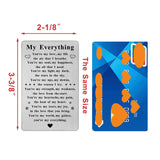 Anniversary Card Gifts For Women Men - Happy Birthday Card For Him Her, I Love You Gifts For Husband Wife Boyfriend Girlfriend Couple On Birthday Wedding Anniversary Christmas
