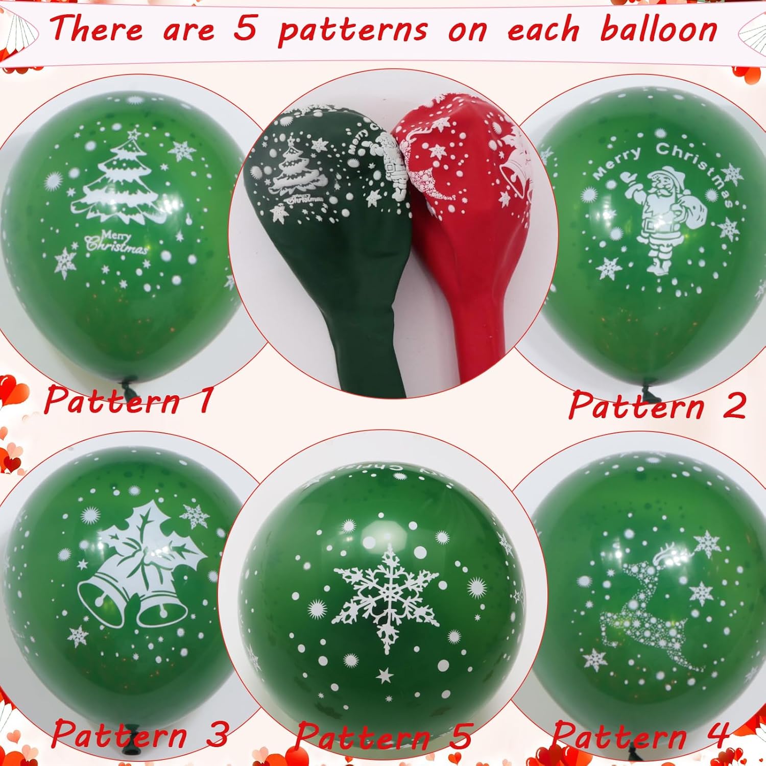 Christmas Decorations, Merry Christmas Banner Balloons With Candy Small Bell Balloons, Tree Balloon For Outdoor Decorations Indoor