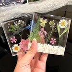 8 Pack Deep Coaster Molds, Square Round Coaster Resin Molds, Small Coaster Silicone Molds For Resin Casting, For Flower Bouquet Preservation