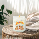 Funny Happy Birthday Candle, Cute Capybara Birthday Gift For Adults And Kids, Handmade Soy Scented Candle For Daughter, Son, Mom, Dad, Friend