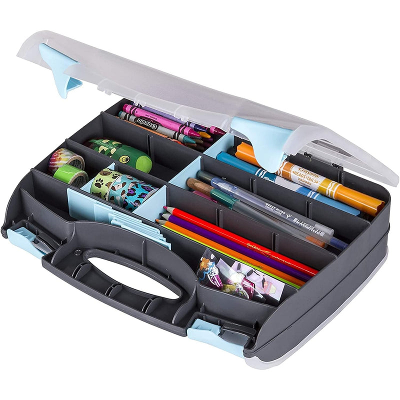 6877Ag Double-Sided Quick View Carrying Case, Portable Art & Craft Organizer W