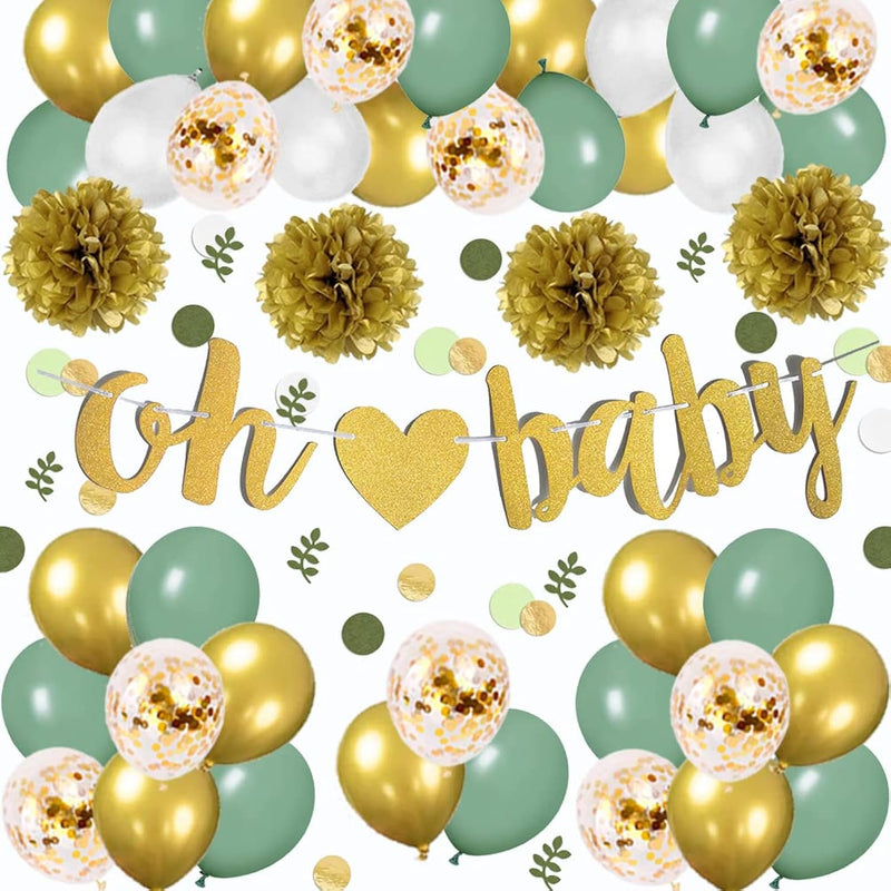 Gender Neutral Baby Shower Decorations For Boys Girls Oh Baby Banner S