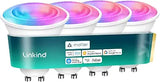 GU10 Smart LED Light Bulbs MR16 Shape Color Changing Multi Pack 4 Pack