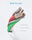 6FT MFi Certified Lightning Charging Cable USB Sync Cord for iPhone & iPad