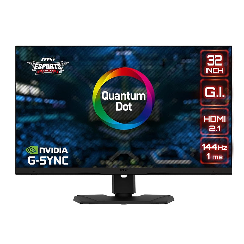 MSI MPG321UR QD, 32" Gaming Monitor, 3840 x 2160 (UHD), IPS with Quantum Dot T