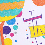 Glitter Markers, Metallic Sparkling Pens, Art Drawing Pens - Water Base, 12 Colors, Washable For Christmas Card Making, Medium Tip,70429