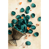 Rose Petals, Silk Flower Petals For Wedding/Aisle/Flower Girl Baskets/Table Centerpiece Décor,Etc.Dark Teal 200Pcs