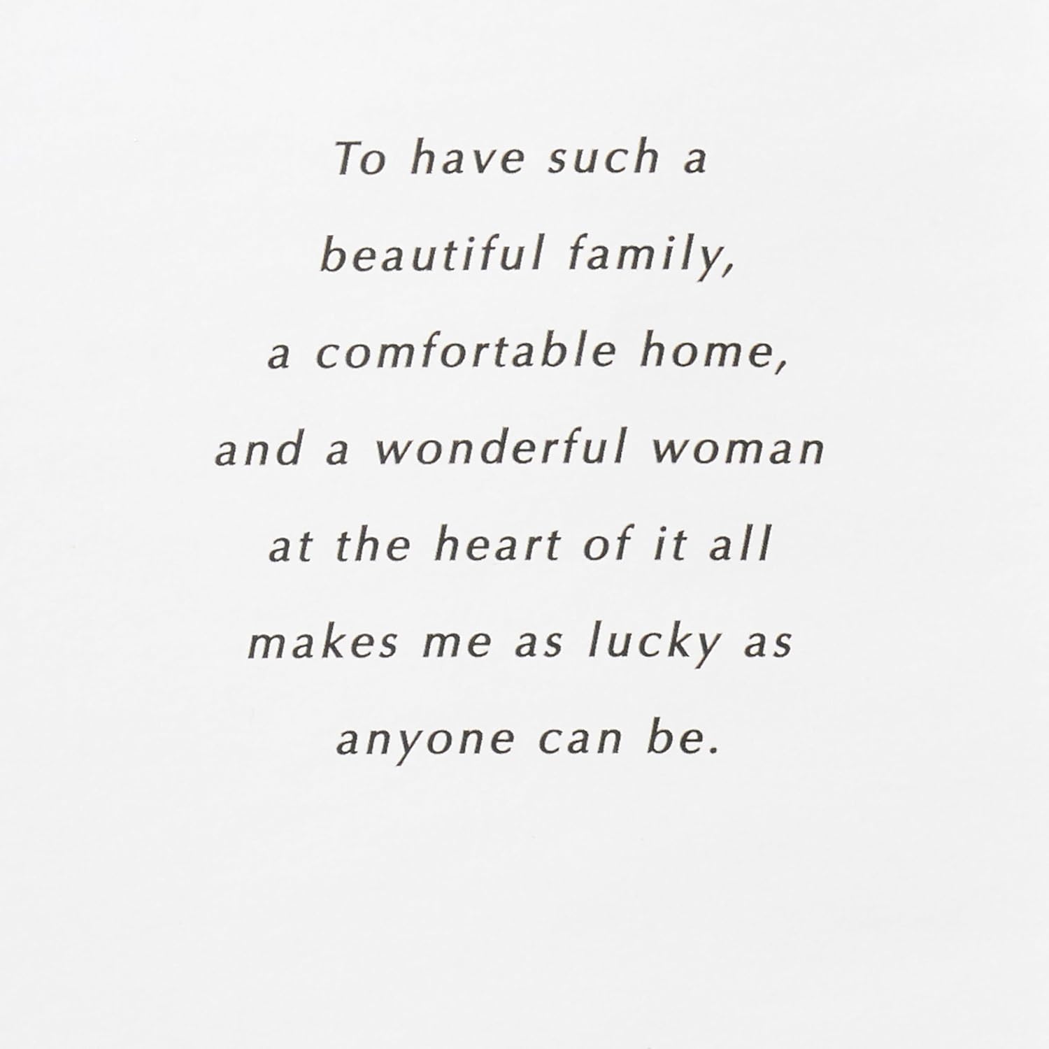 Hallmark Romantic Mothers Day Card for Wife (Love of My Life)
