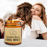 Gifts For Women, Sending You A Big Hug, Thinking Of You Gifts, Get Well Soon Condolence Gift For Her, Miss You Gift For Friends, Presents For Mom Dad Coworker -Lavender Scented Candle