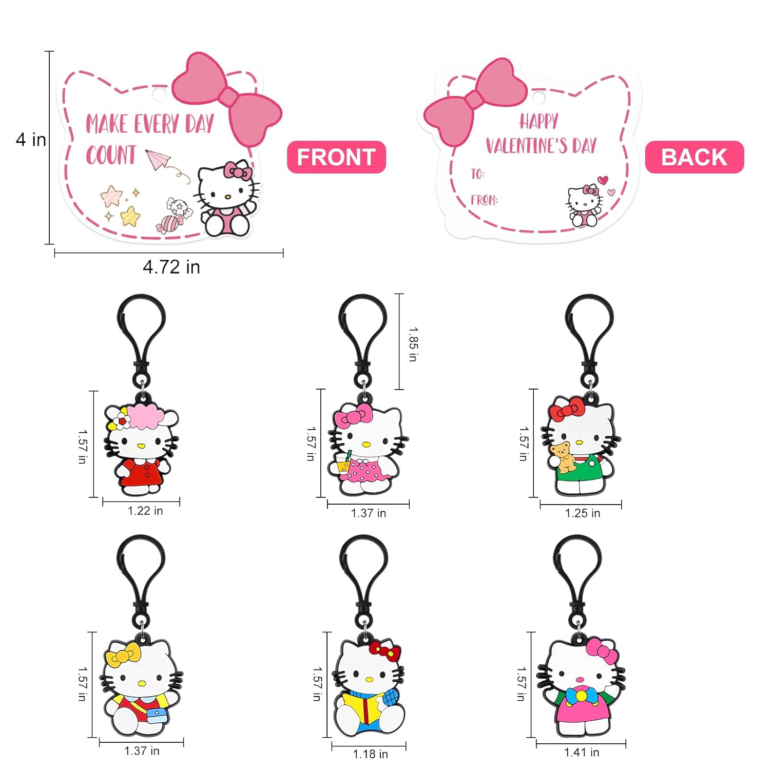 30Pcs Valentines Day Cards Valentines Day Gifts For Kids With 30 Keychains Valentines Cards For Kids School Boys And Girls Classroom Activities Exchange Cards Prizes Party Favor