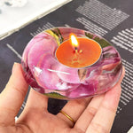 Set Of 3 Styles Tealight Candle Holder Mold, Irregular Silicone Candle Holder Resin Mold