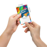 Awesome Mini Encouragement Cards - 40 Unique Cards W/Inspirational Messages, 2.5" X 2.5". Employee & Teacher Appreciation Gifts In Bulk