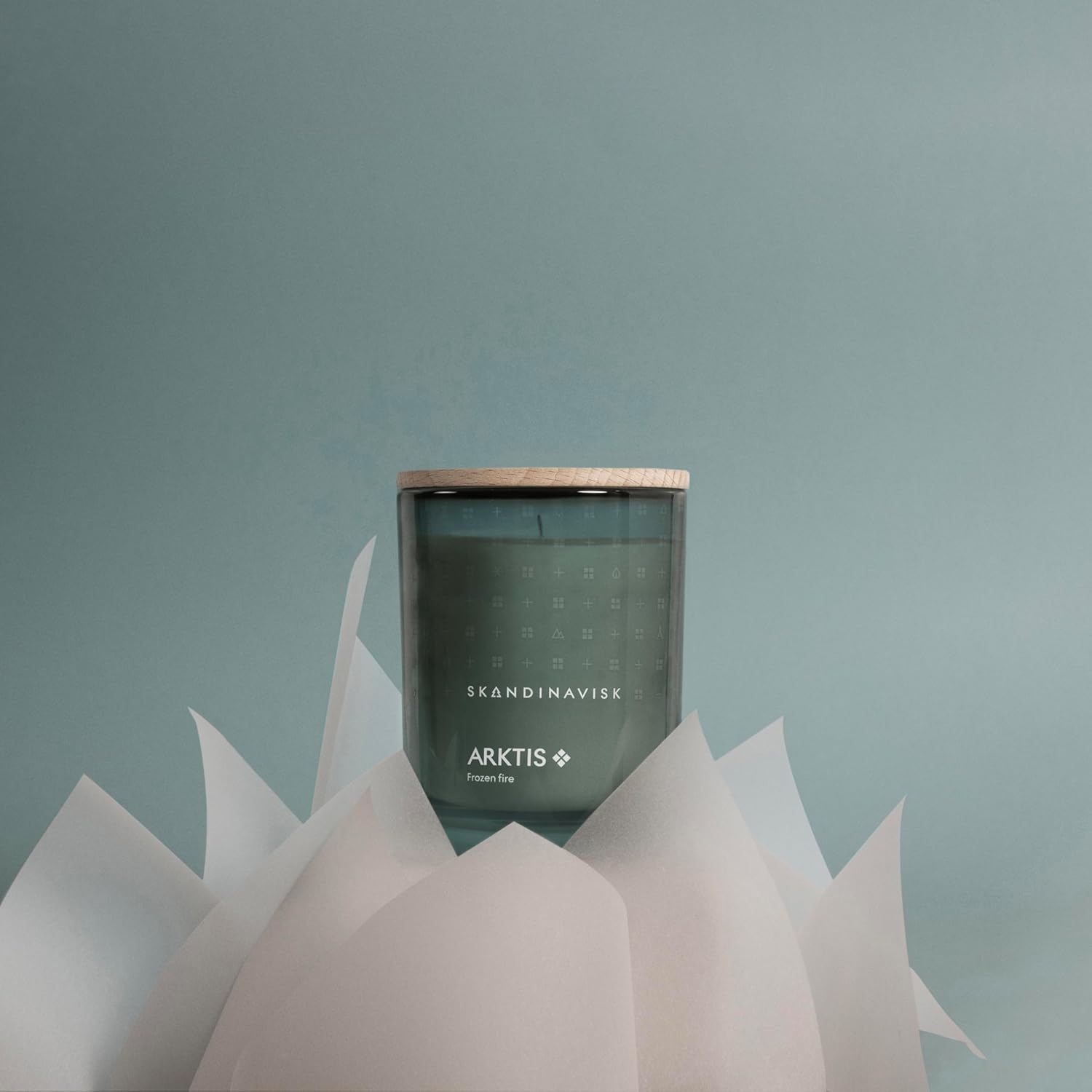 Arktis 'Artcic' Scented Candle, Special Edition, Scent Notes: Windswept Woods And Arctic Sage, Spearmint And Snowflakes, Vegan Formula, 7.0 Oz.