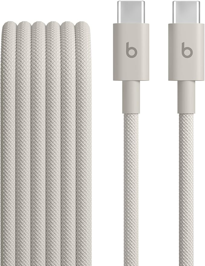 5FT USB C to USB C Woven Fast Charging Cable Durable Tangle Free Charger Cord for iPhone Samsung iPad MacBook