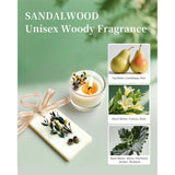 Scented Candle & Wax Melts Gift Set - Wish Series: English Pear & Freesia, Soy Beeswax Blend With Dried Flowers, 6-Hour Burn For Home Decor, Home Scented & Birthday Women Gifts