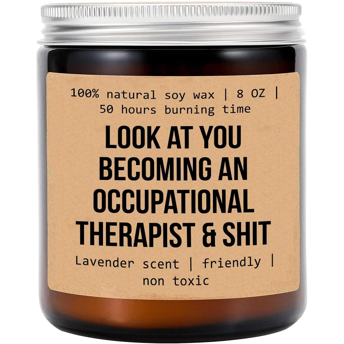 New Occupational Therapist Candle - Funny Future Occupational Therapy Gift - Graduation Gift - New Job Ot Candle - Funny Ot Gift - New Job Gift - Ot Graduation - Funny Gift - Funny Candle Gift