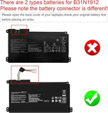 ASUS VivoBook B31N1912 C31N1912 Laptop Battery for E410MA L410MA E410KA E510MA E510KA F414MA L510MA R522MA