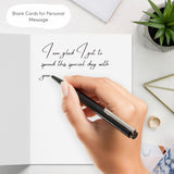 Boxed Set Of 10 Funny, Cute Notecards For All Occasions, Assorted Anniversary Birthday Card For Her Him / Husband Boyfriend / Girlfriend Wife Kawaii Vday Greeting Card