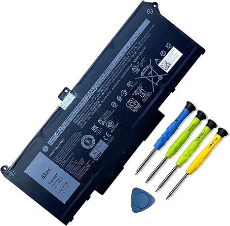 RJ40G Laptop Battery Replacement for Dell Latitude 15 5520 14 5420 Precision 3560 63Wh