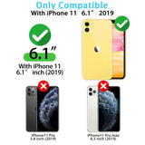 For Iphone 11 Case Cute Aesthetic Heart Phone Case Soft Slim Tpu Shockproof Phone Cover For Women Girls - Red And Pink