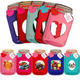 Valentine'S Day Cards For Kids, 50-Pack Classroom Exchange Mason Jar Valentine Cards Bulk, Candy Holder Gift Cards With Treat Bags, Funny Diy Valentines Gifts For Boys Girls School Friends Teacher