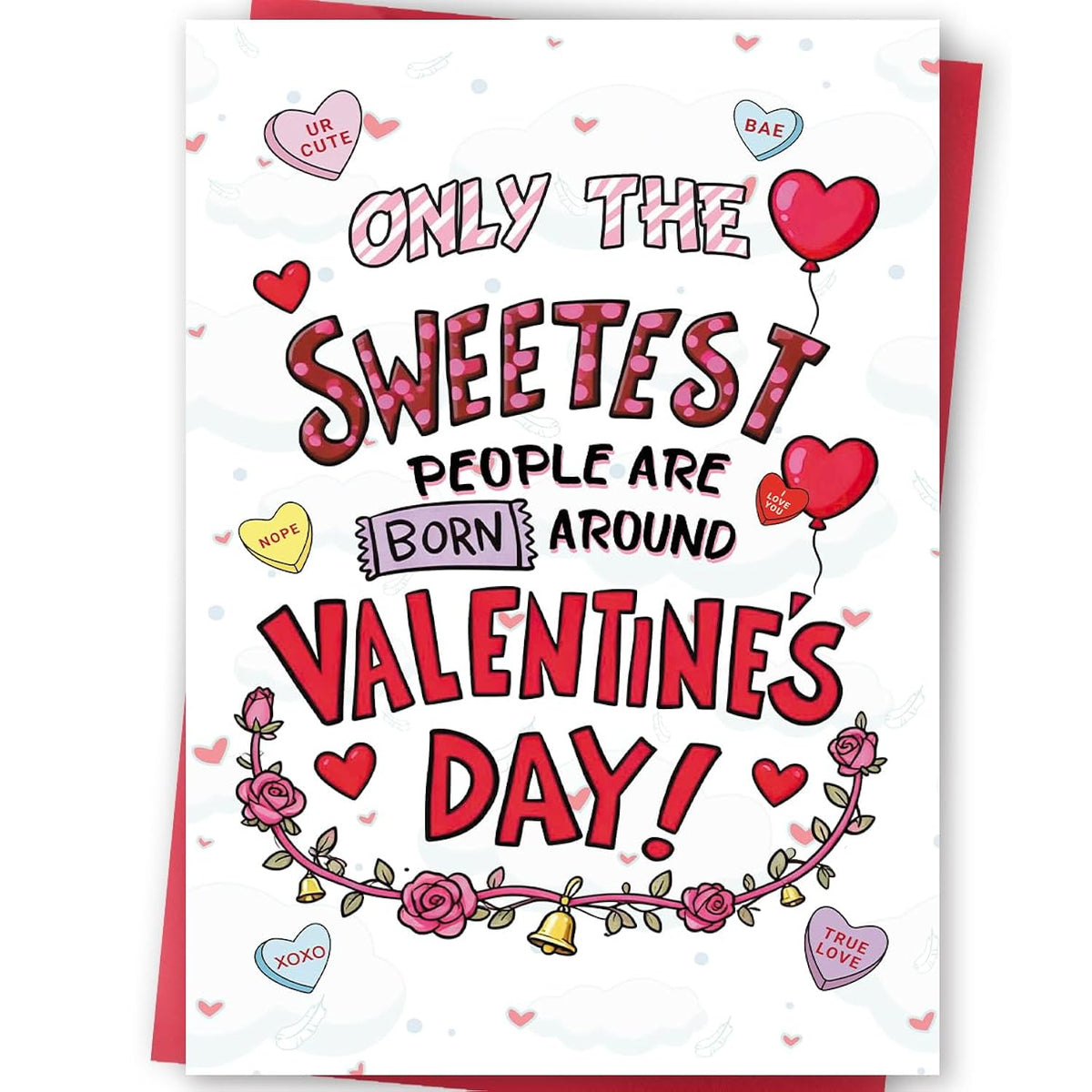 Funny Valentine Day Birthday Gifts For Women Her, Sweet Birthday Valentine Day Card Gifts For Wife Girlfriend