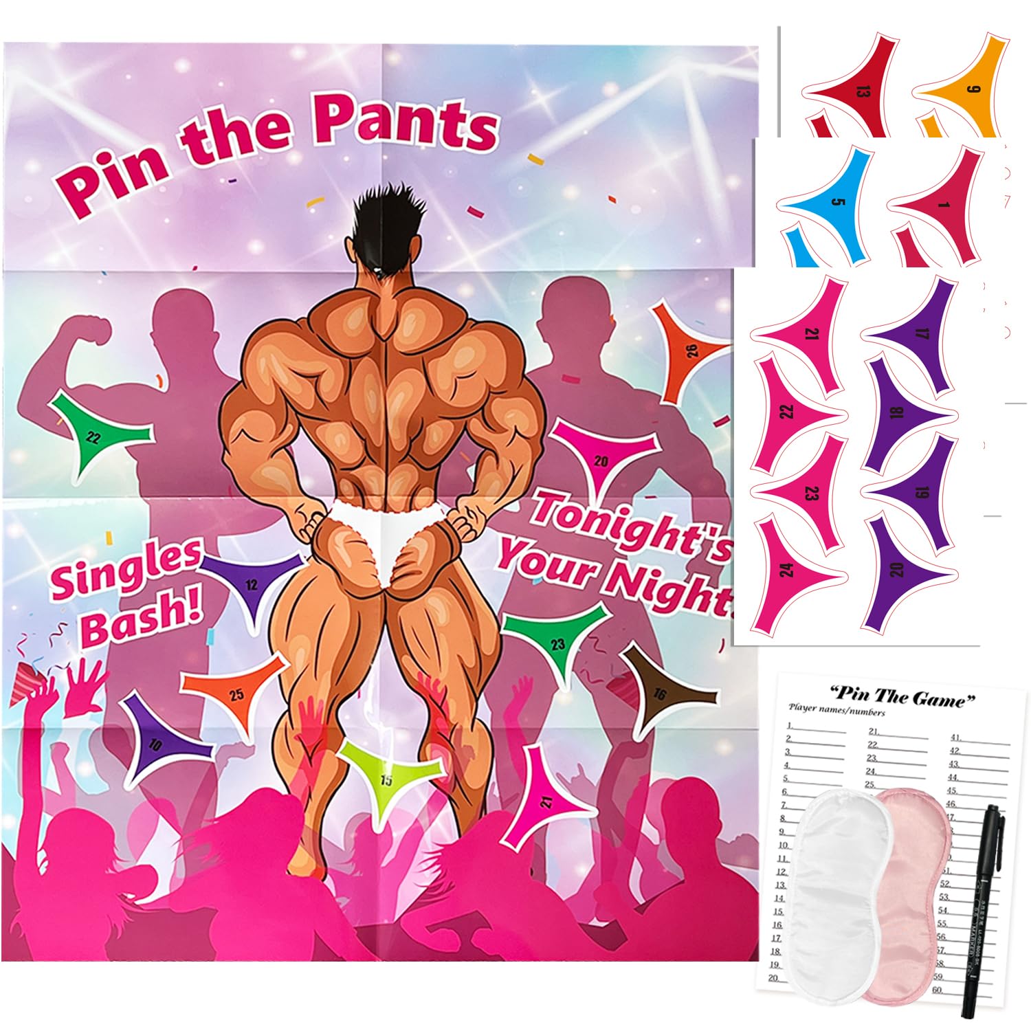 Bridal Shower Bachelorette Party Games Naughty, Pin Funny Games For Bridal Shower Engagement Bachelorette Wedding Shower Ice Breaker Games - 18 Guests