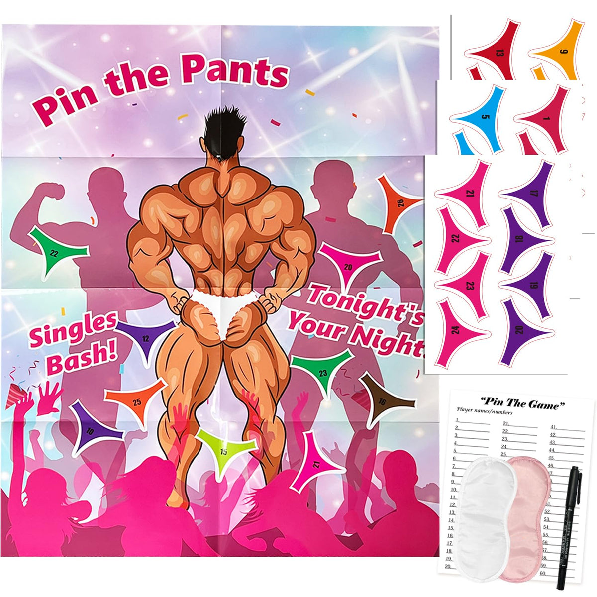 Bridal Shower Bachelorette Party Games Naughty, Pin Funny Games For Bridal Shower Engagement Bachelorette Wedding Shower Ice Breaker Games - 18 Guests