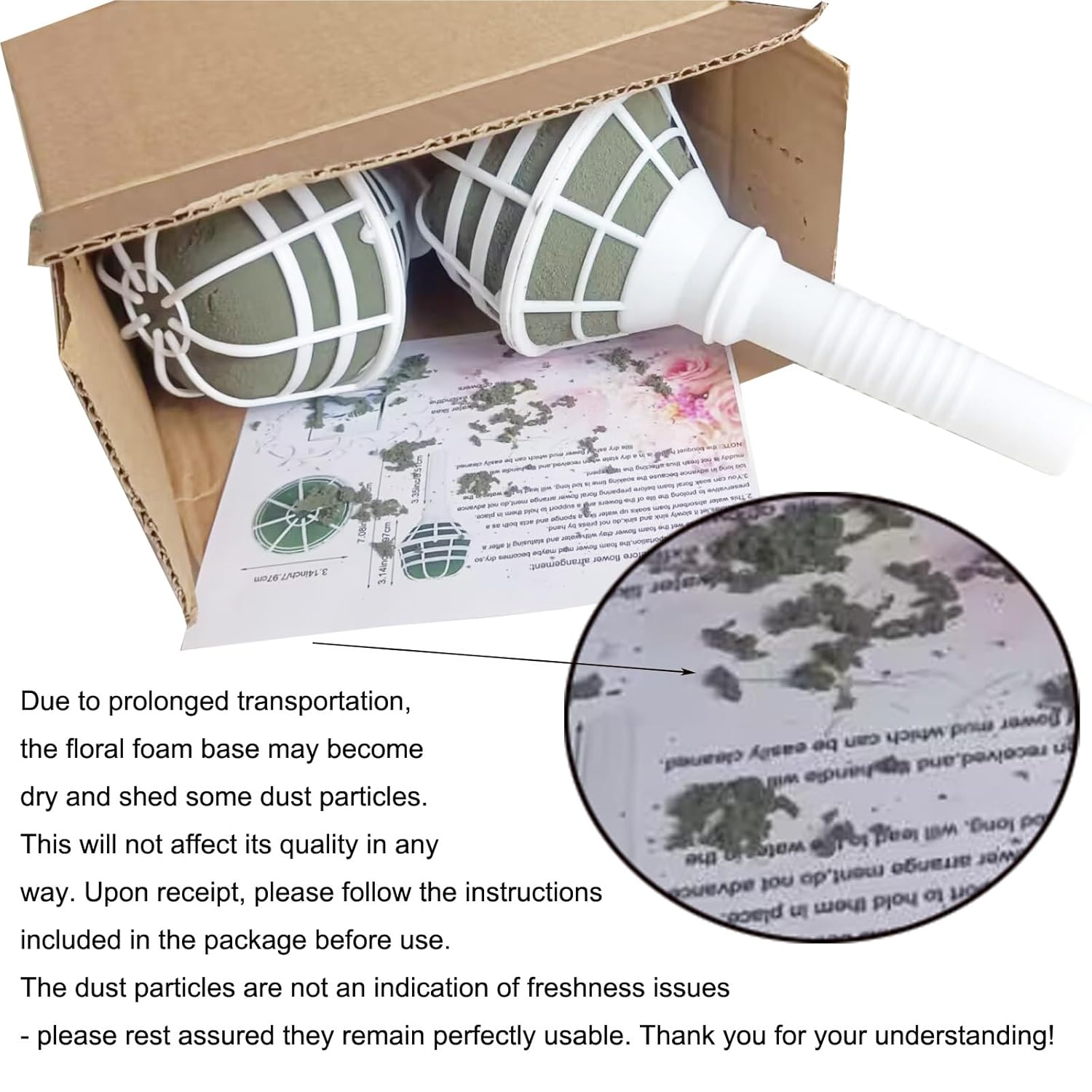 Box Of 6, Bouquet Holders - Bridal Wedding Bouquet Holder Decoration Diy Wedding Bouquet Holder For Artificial Flowers