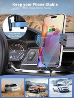 15W Auto-Clamping Wireless Car Charger, Fast Charging for iPhone & Galaxy