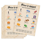 50Th Birthday Party Games, Price Is Right Games, Birthday Party Supplies For Adults, Fun 1976S Party Game?Pack Of 30 Cards