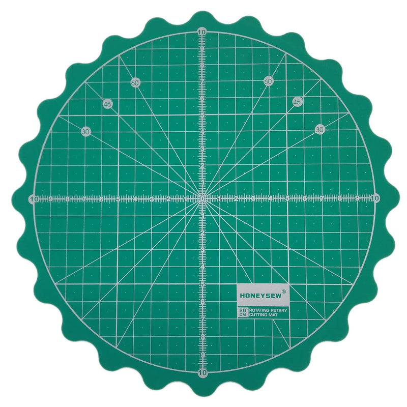 Circle Rotary Cutting Mat Diameter 20Cm(8") Self Healing For Any Table Protect