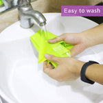 4 Pack Silicone Mats For Crafts, Silicone Sheet For Crafts Resin Jewelry Casting Mat Pad, Waterproof Nonstick Heat-Resistant, Blue, Pink, Purple, Green (15.7'' X 11.8'' & 11.6'' X 8.3'')