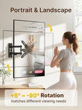 Full Motion Swivel TV Wall Mount Bracket for 27-42 Inch LCD LED TVs Articulating Heavy Duty