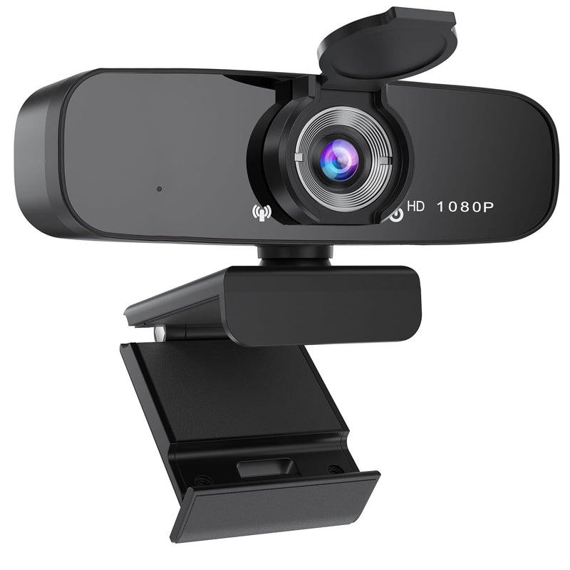 1080P Hd Webcam With Microphone For Desktop, Usb Computer Camera With Web Cam