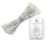 Battery Operated Christmas Lights,8 Flashing Mode 13 Ft Led Fairy Light String With Timer For Small Mini Xmas Tree Weddi
