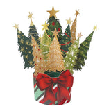 Christmas Pop Up Card With 13 Inch 3D Christmas Tree & Gift Box - Winter Greeting Card, Blank Note & Envelope Included, Holiday Gift For Women, Men, Kids Apuc03