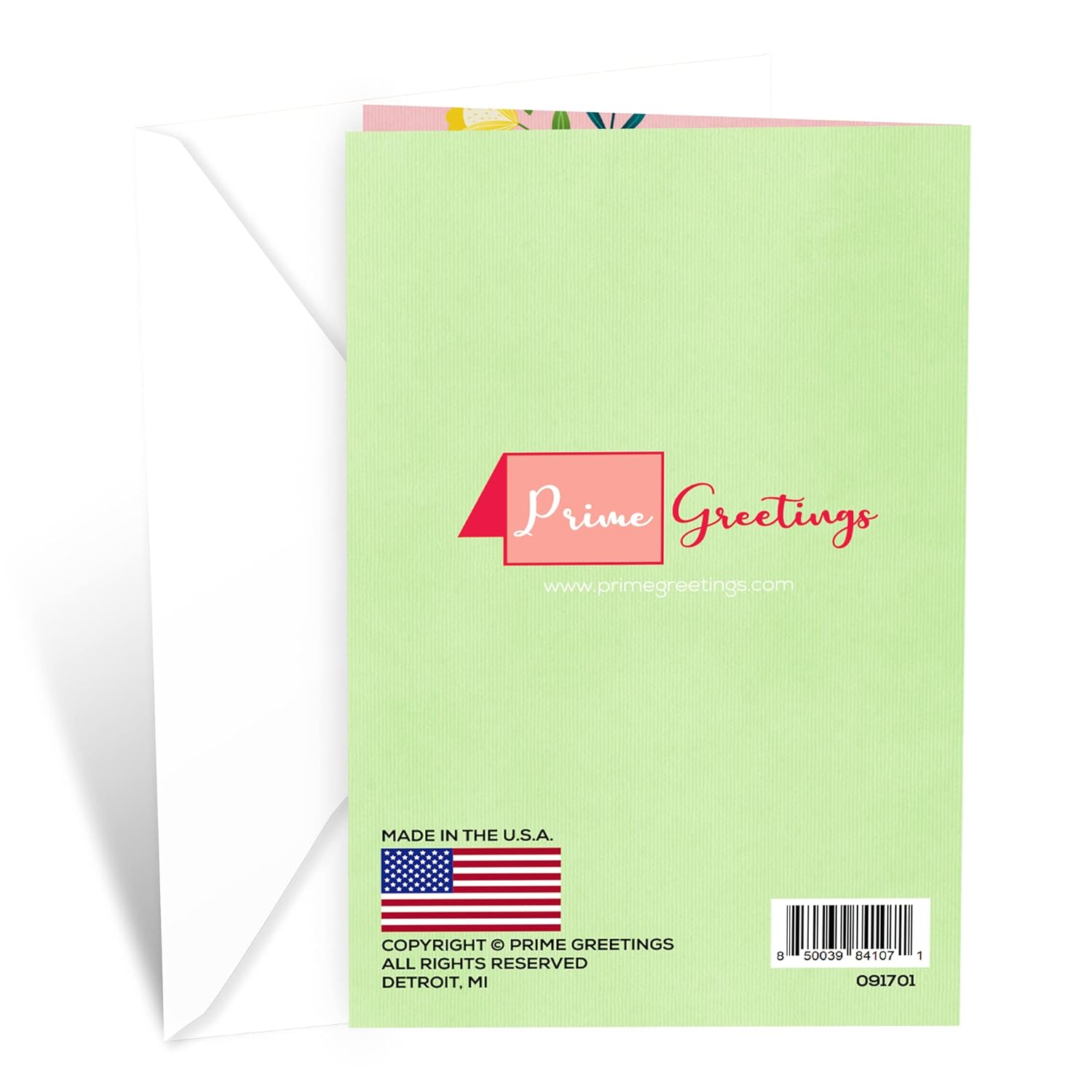 Niece Mother'S Day Card, Made In America, Eco-Friendly, Thick Card Stock With Premium Envelope 5In X 7.75In, Packaged In Protective Mailer