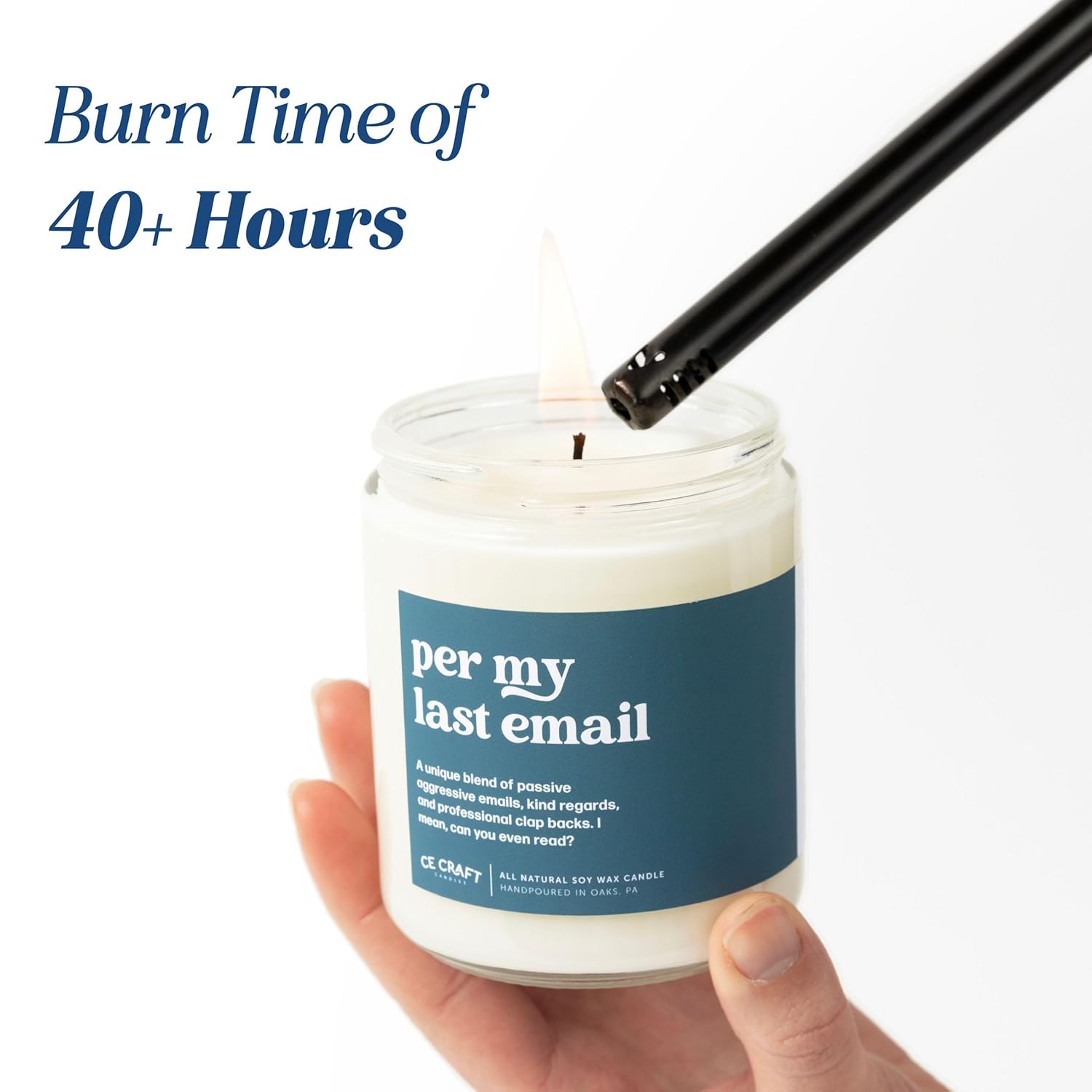 - Smells Like Dean Winchester Scented Candle - Flannel Musk All-Natural Soy Wax Jar Candle - Gift For Her, Supernatural Fan, 8 Oz
