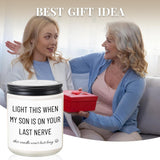 Daughter In Law Gifts, Funny Daughter In Law Birthday Gifts, Mothers Day Christmas Gift For Future Daughter-In-Law From Mother-In-Law, Unique Candle Gift For Son’S Girlfriend