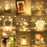 Fairy Lights 2Pack 50Leds Battery Operated Led String Lights With Timer For Bedroom, Wedding, Christmas Tree Decoration