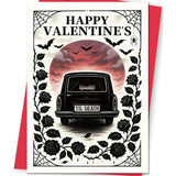 Horror Valentines Day Card For Him, Goth Valentines Gift For Men